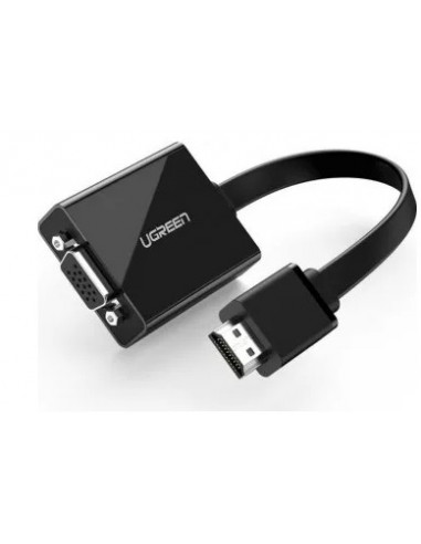 ADAPTOR video Ugreen, "MM103" HDMI (T) la 1 x VGA (M) 1920x1080