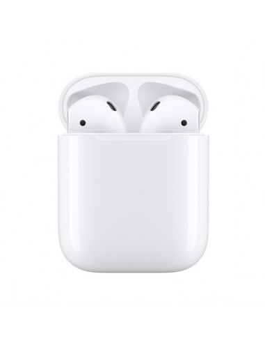 CASTI Apple AirPods with Charging Case (gen 2), albe
