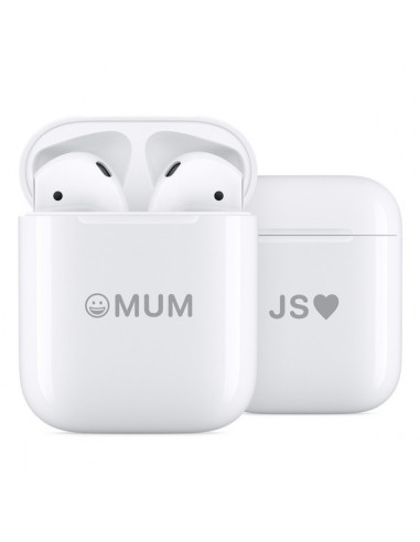 CASTI Apple AirPods with Charging Case (gen 2), albe