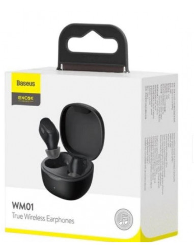 CASTI Baseus Encok, true wireless, intraauriculare - butoni, pt