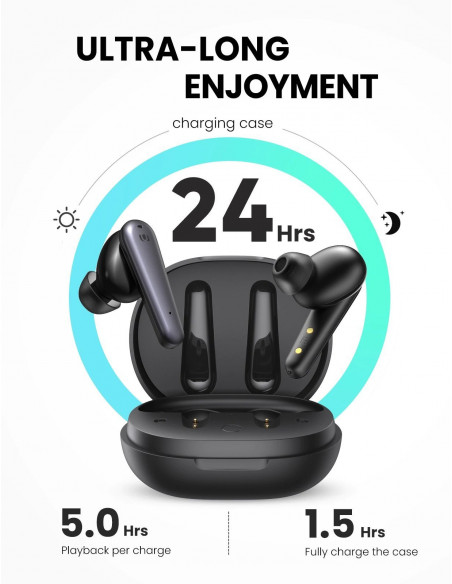 CASTI Ugreen, "WS111" wireless, intraauriculare - butoni, pt