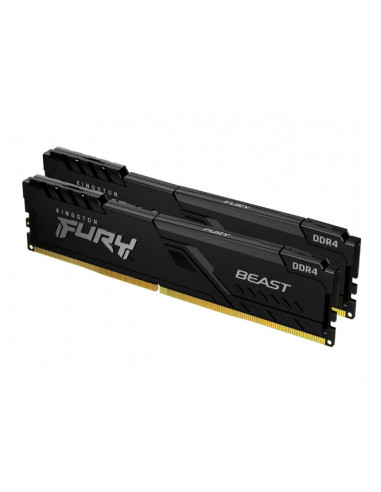 KINGSTON DRAM 32GB 3200MHz DDR4 CL16 DIMM (Kit of 2) FURY Beast