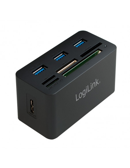 HUB extern LOGILINK, porturi USB: USB 3.0 x 3, conectare prin