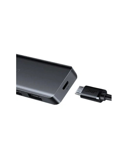 HUB extern Ugreen, "CM219" porturi USB: USB 3.0 x 4, conectare