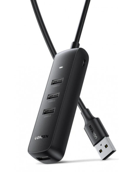 HUB extern Ugreen, "CM416" porturi USB: USB 3.0 x 4, conectare