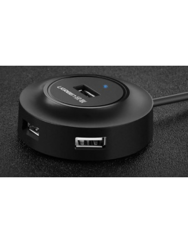 HUB extern Ugreen, "CR106" porturi USB: USB 2.0 x 4, conectare