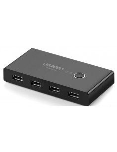 HUB extern Ugreen, "US216" porturi USB: USB 2.0 x 4, conectare 2