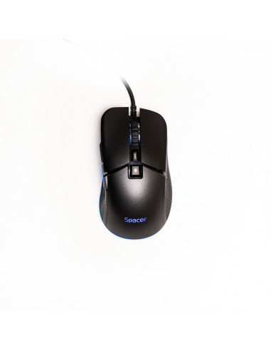 MOUSE Spacer - gaming, gaming, cu fir, USB, optic, 6.400 dpi