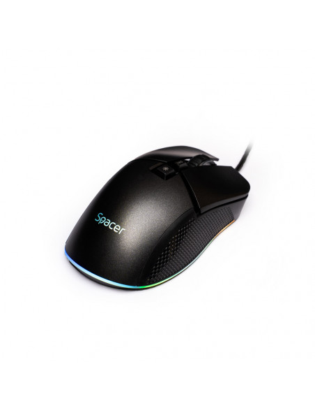 MOUSE Spacer - gaming, gaming, cu fir, USB, optic, 6.400 dpi