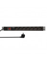 PDU LOGILINK 1U pt. rack 19 inch, 7 prize Schuko, intrare