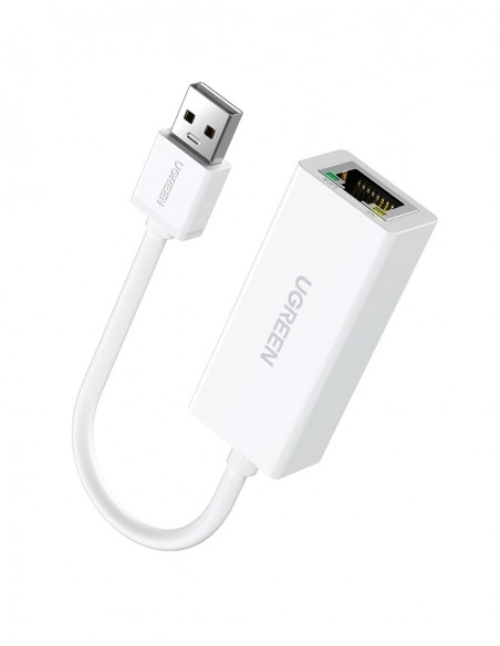 ADAPTOR RETEA Ugreen, "CR110" USB 2.0 to Gigabit RJ-45 10/100