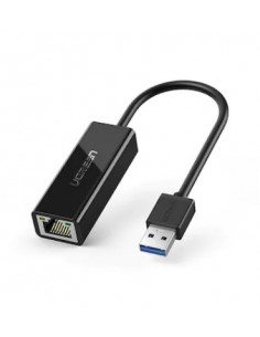 ADAPTOR RETEA Ugreen, "CR110" USB 2.0 to Gigabit RJ-45 10/100