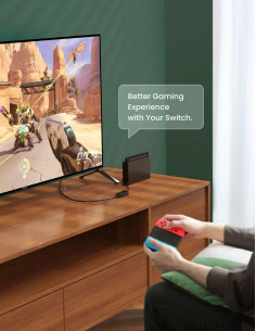 ADAPTOR RETEA Ugreen, "CR111" USB to Gigabit LAN Adapter, LED 2