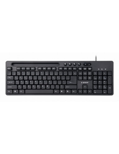 TASTATURA GEMBIRD USB, multimedia 104 taste + 6 taste