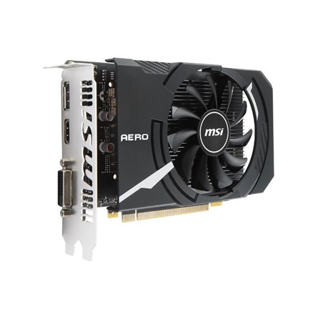 Placa video MSI GeForce® GTX 1050 Ti AERO ITX OCV1, 4GB GDDR5