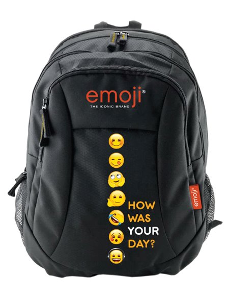 Set scoala Emoji Model 2 - Ghiozdan scoala, Penar neechipat 1