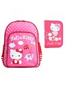 Set scoala Hello Kitty - Ghiozdan scoala clasa 0, Penar