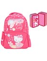 Set scoala Hello Kitty 2 - Ghiozdan scoala clasele I-IV, Penar