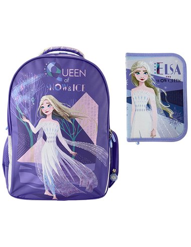 Set scoala Frozen 1 - Ghiozdan scoala clasele I-IV, Penar