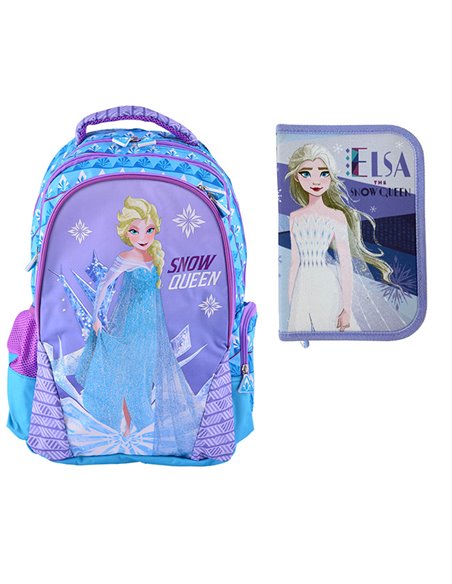 Set scoala Frozen 4 - Ghiozdan scoala clasele I-IV, Penar