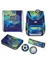 50037711,Ghiozdan echipat ultralight plus, Motiv green goal