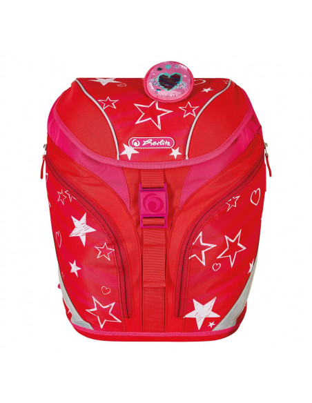 50037636,Ghiozdan neechipat Herlitz, SoftLight, dimensiune 38 x 28 x 23 cm, motiv Stars&Stripes
