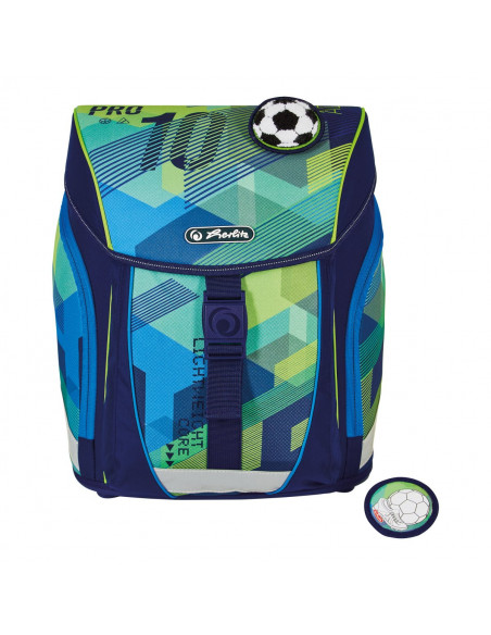 50037957,Ghiozdan neechipat FiloLight, motiv Green Goal