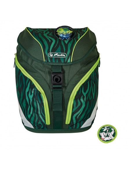 50037667,Ghiozdan neechipat Herlitz, SoftLight, dimensiune 38 x 28 x 23 cm, motiv Jungle