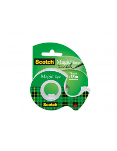 Bandă adezivă Scotch® Magic™ cu dispenser,BAD023