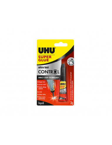 Lipici 3g UHU Super Glue Control,LIP376