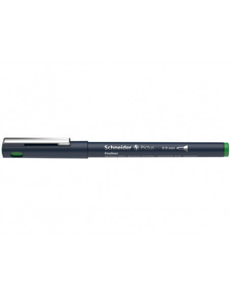 Fineliner Schneider Pictus 0,9 mm Verde,LIN068