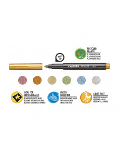 Carioca Metallic Maxi 6/set,SKR224 2