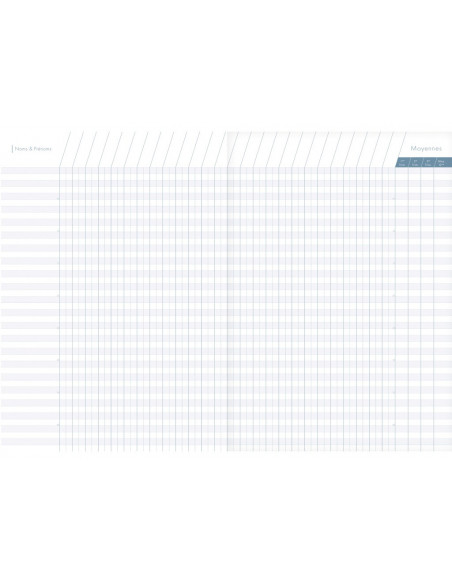 Agendă nedatată A4, 72 file, copertă tare, Clairefontaine,AGE358