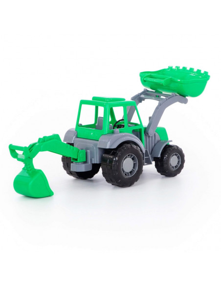 Tractor-excavator - Altay, 37x17x22 cm, Polesie,ROB-35394