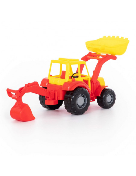 Tractor-excavator - Altay, 37x17x22 cm, Polesie,ROB-35394