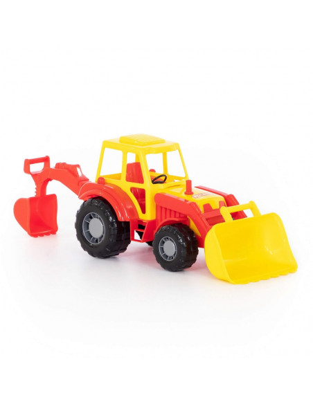 Tractor-excavator - Altay, 37x17x22 cm, Polesie,ROB-35394