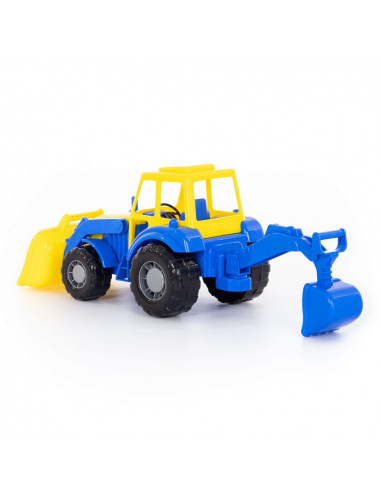 Tractor-excavator - Altay, 37x17x22 cm, Polesie,ROB-35394