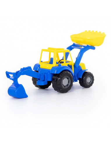 Tractor-excavator - Altay, 37x17x22 cm, Polesie,ROB-35394