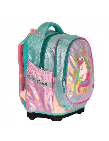 Ghiozdan anatomic compartiment laptop, UNICORN, 42x34x22 cm -