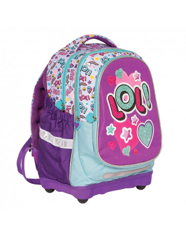 Ghiozdan anatomic LOL, 38x39x19,5 cm - YOLLO,YL048