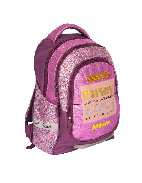 Ghiozdan anatomic-light compartiment laptop, ENJOY, 41x28x21 cm