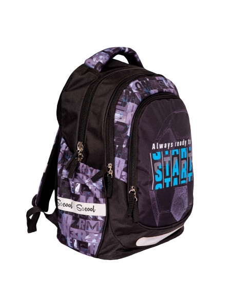 Ghiozdan anatomic-light compartiment laptop, START, 41x28x21 cm