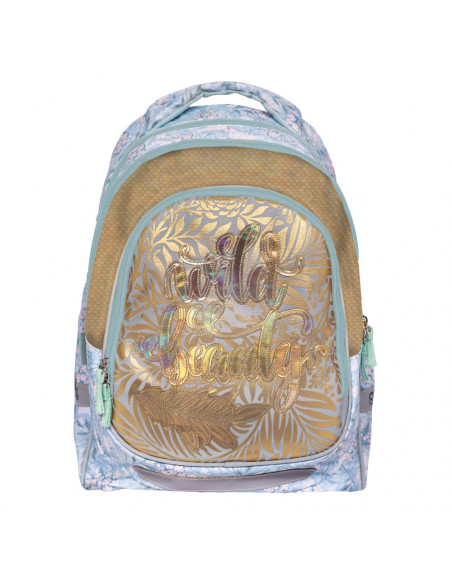 Ghiozdan anatomic-light compartiment laptop, WILD BEAUTY