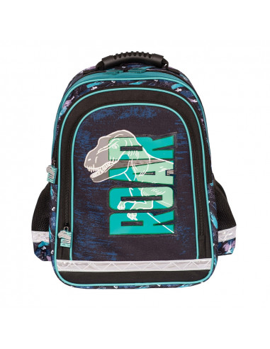 Ghiozdan ergonomic DINO, 38x29x13,5 cm - S-COOL,SC1520
