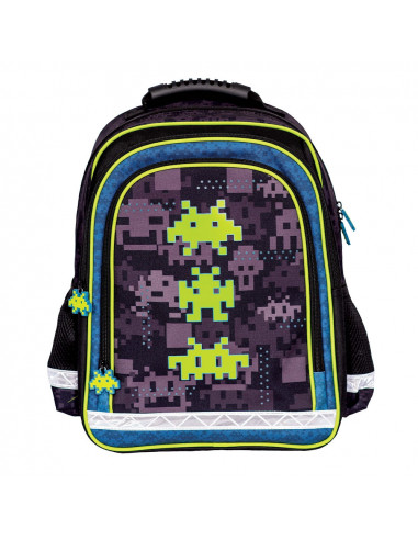 Ghiozdan ergonomic GAME, 38x29x13,5 cm - S-COOL,SC1523