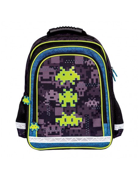 Ghiozdan ergonomic GAME, 38x29x13,5 cm - S-COOL,SC1523