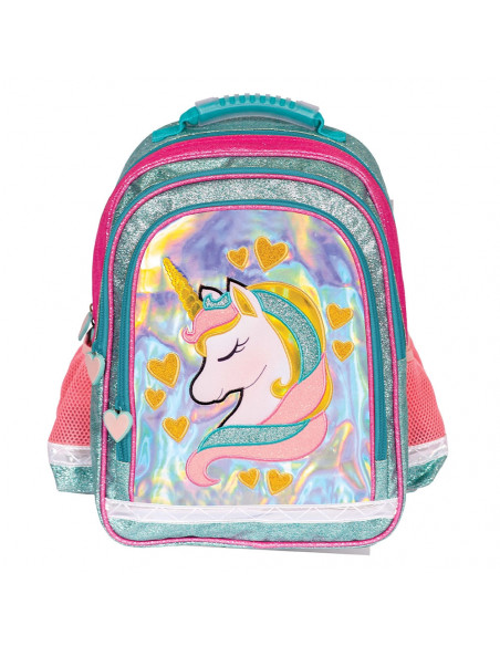 Ghiozdan ergonomic UNICORN, 38x29x13,5 cm - S-COOL,SC1516