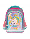 Ghiozdan ergonomic UNICORN, 38x29x13,5 cm - S-COOL,SC1516