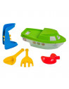 Barcuta + Moara pentru nisip si accesorii, 35x17.5x13 cm -