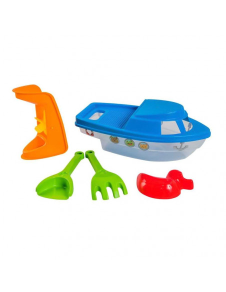 Barcuta + Moara pentru nisip si accesorii, 35x17.5x13 cm -